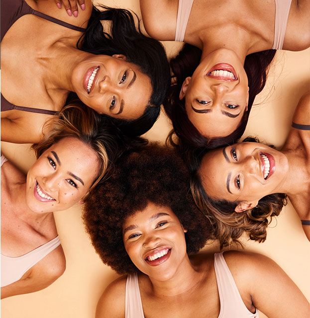 a group of people posing for the camera